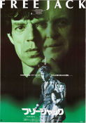 Freejack 1992 movie poster Mick Jagger Emilio Estevez Rene Russo Geoff Murphy Celebrities