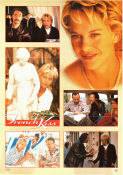French Kiss 1995 movie poster Meg Ryan Kevin Kline Timothy Hutton Lawrence Kasdan Romance