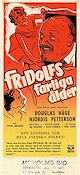 Fridolfs farliga ålder 1959 movie poster Douglas Håge Hjördis Petterson