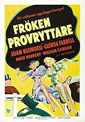 Traveling Saleslady 1935 movie poster Joan Blondell Glenda Farrell