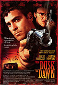 From Dusk Till Dawn 1996 movie poster George Clooney Quentin Tarantino Harvey Keitel Salma Hayek Robert Rodriguez Guns weapons