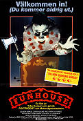 The Funhouse 1983 movie poster Elizabeth Berridge Tobe Hooper