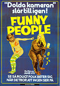 Funny People 1976 poster Joe Stewardson Bill Brewer Stuart Brown Jamie Uys Filmen från: South Africa