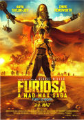 Furiosa: A Mad Max Saga 2024 movie poster Anya Taylor-Joy Chris Hemsworth Tom Burke George Miller