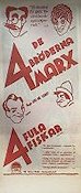 Duck Soup 1933 movie poster The Marx Brothers Bröderna Marx