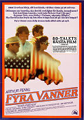 Fyra vänner 1981 poster Craig Wasson Jodi Thelen Michael Huddleston Arthur Penn