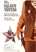 Galgen väntar 1973 poster John Wayne Gary Grimes George Kennedy Andrew V McLaglen