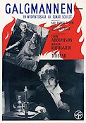 Galgmannen 1945 movie poster Wanda Rothgardt Edvin Adolphson Inga Tidblad Gustaf Molander