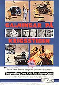 Galningar på krigsstigen 1970 poster Brian Keith Tony Curtis Ernest Borgnine Hy Averback