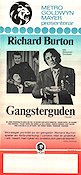 Gangsterguden 1971 poster Richard Burton Ian McShane Nigel Davenport Michael Tuchner