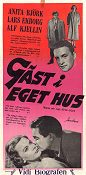 Gäst i eget hus 1957 movie poster Anita Björk Lars Ekborg Alf Kjellin Stig Olin