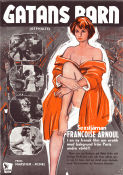 Asphalte 1959 poster Francoise Arnoul Hervé Bromberger