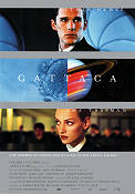 Gattaca 1997 movie poster Ethan Hawke Uma Thurman Jude Law Andrew Niccol
