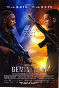 Gemini Man 2019 movie poster Will Smith Mary Elizabeth Winstead Clive Owen Ang Lee