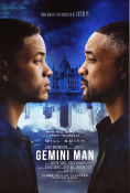 Gemini Man 2019 movie poster Will Smith Mary Elizabeth Winstead Clive Owen Ang Lee