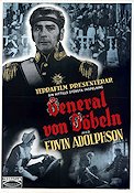 General von Döbeln 1942 movie poster Edvin Adolphson Poul Reumert Eva Henning Olof Molander