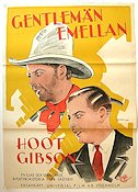 Smilin´ Guns 1929 movie poster Hoot Gibson Eric Rohman art