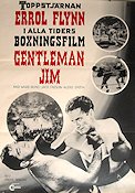 Gentleman Jim 1943 movie poster Errol Flynn Alexis Smith Boxing