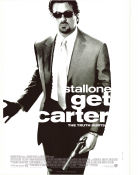 Get Carter 2000 movie poster Sylvester Stallone Rachael Leigh Cook Miranda Richardson Stephen Kay