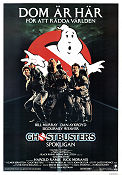 Ghostbusters 1984 movie poster Rick Moranis Bill Murray Dan Aykroyd Sigourney Weaver Harold Ramis