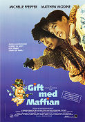 Gift med maffian 1988 poster Michelle Pfeiffer Matthew Modine Jonathan Demme Maffia