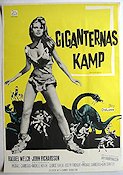 One Million Years B.C. 1966 movie poster Raquel Welch John Richardson Don Chaffey Find more: Ray Harryhausen