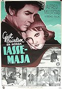 Gjest Baardsen 1940 movie poster Alfred Maurstad Vibeke Falk Norway Mountains Eric Rohman art