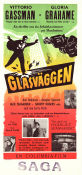 The Glass Wall 1953 movie poster Vittorio Gassman Gloria Grahame Ann Robinson Maxwell Shane Film Noir
