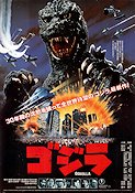 Gojira 1954 movie poster Takashi Shimura Ishiro Honda Dinosaurs and dragons Asia Country: Japan