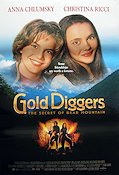 Gold Diggers 1995 movie poster Christina Ricci Anna Chlumsky Polly Draper Kevin James Dobson Mountains