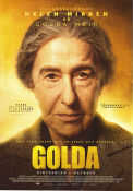Golda 2023 movie poster Helen Mirren Zed Josef Henry Goodman Guy Nattiv Politics