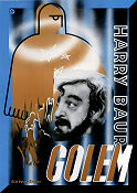 Le golem 1936 movie poster Harry Baur Roger Karl Julien Duvivier