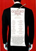 Gosford Park 2002 movie poster Maggie Smith Ryan Phillippe Robert Altman