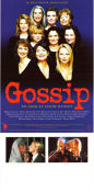 Gossip 2000 poster Pernilla August Helena Bergström Lena Endre Stina Ekblad Ewa Fröling Suzanne Reuter Marie Richardson Margaretha Krook Colin Nutley Damer