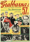 Grabbarna i 57:an 1935 movie poster Julia Caesar Sten Lindgren Britta Brunius Thyra Dörum Tord Bernheim