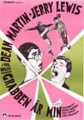 Grabben är min 1951 poster Jerry Lewis Dean Martin Ruth Hussey Hal Walker Sport