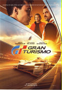 Gran Turismo 2023 movie poster David Harbour Orlando Bloom Archie Madekwe Neill Blomkamp Cars and racing
