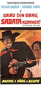 Abre tu fosa amigo llega Sabata 1972 movie poster Richard Harrison Fernando Sancho Raf Baldassarre Juan Bosch