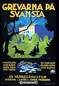 Grevarna på Svansta 1924 movie poster Hugo Björne