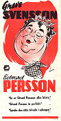 Greve Svensson 1951 movie poster Edvard Persson Mim Persson Barbro Hiort af Ornäs Emil A Lingheim