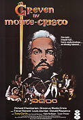 Greven av Monte-Cristo 1976 movie poster Richard Chamberlain