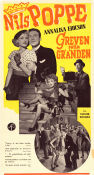 Greven från gränden 1949 poster Nils Poppe Annalisa Ericson Julia Caesar Lars-Eric Kjellgren