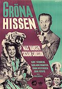 Gröna hissen 1944 movie poster Sickan Carlsson Max Hansen John Botvid