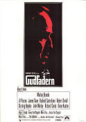 The Godfather 1972 movie poster Marlon Brando Al Pacino James Caan Richard S Castellano Robert Duvall Francis Ford Coppola Mafia