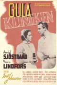 Gula kliniken 1942 movie poster Arnold Sjöstrand Viveca Lindfors Nils Lundell Ivar Johansson Medicine and hospital