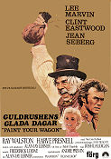 Paint Your Wagon 1969 movie poster Lee Marvin Clint Eastwood Jean Seberg Joshua Logan Musicals