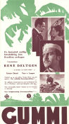 Kautschuk 1938 movie poster Rene Deltgen Gustav Diessl Vera von Langen Eduard von Borsody