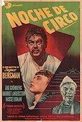 Noche de circo 1953 movie poster Åke Grönberg Harriet Andersson Hasse Ekman Gudrun Brost Anders Ek Ingmar Bergman Poster from: Argentina