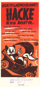 Hacke på nya äventyr 1960 movie poster Woody Woodpecker Animation
