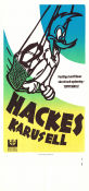 Hackes karusell 1962 movie poster Hacke Hackspett Woody Woodpecker Walter Lantz Animation From comics